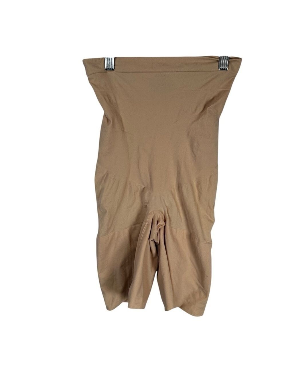SPANX High Waisted Boyshort XL Tan Shapewear Control Core Foundation Layer